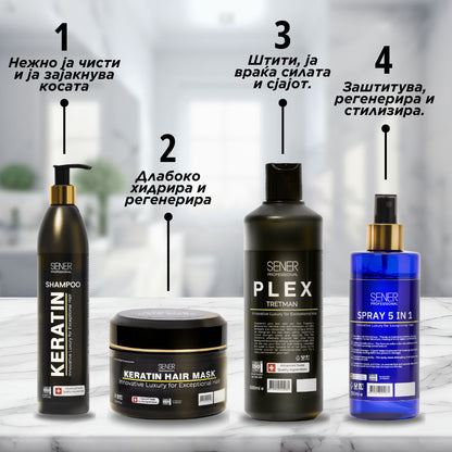 SENER PLEX SET + SPRAY 5 in 1